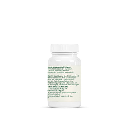 Dobry Rytm Melatonina 0,8 mg + GABA i ekstrakty roślinne - 60 kapsułek