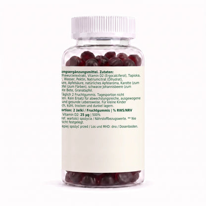 Dobry Rytm Ashwagandha + Witamina D2 - 60 żelków