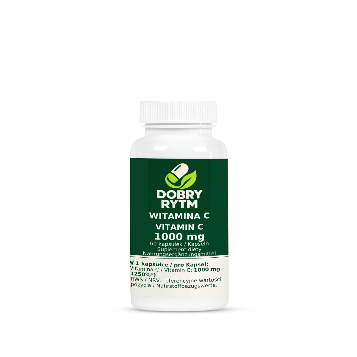 Dobry Rytm Witamina C 1000 mg – 60 kapsułek