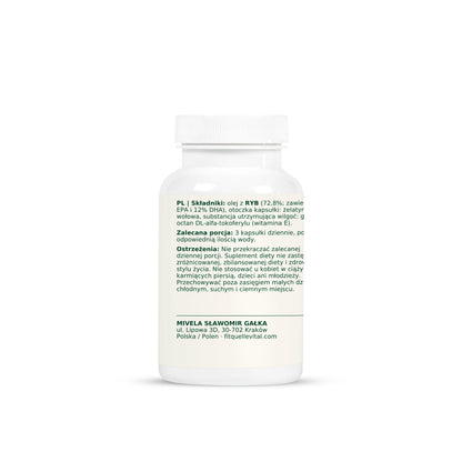 Dobry Rytm Omega-3 + Witamina E – 90 kapsułek