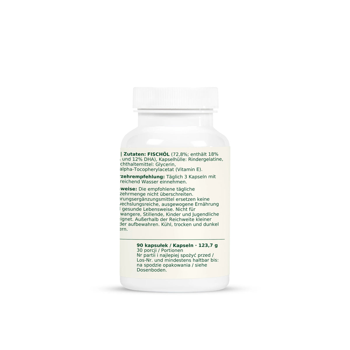 Dobry Rytm Omega-3 + Witamina E – 90 kapsułek