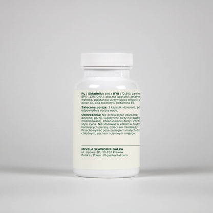 Dobry Rytm Omega-3 + Witamina E – 90 kapsułek