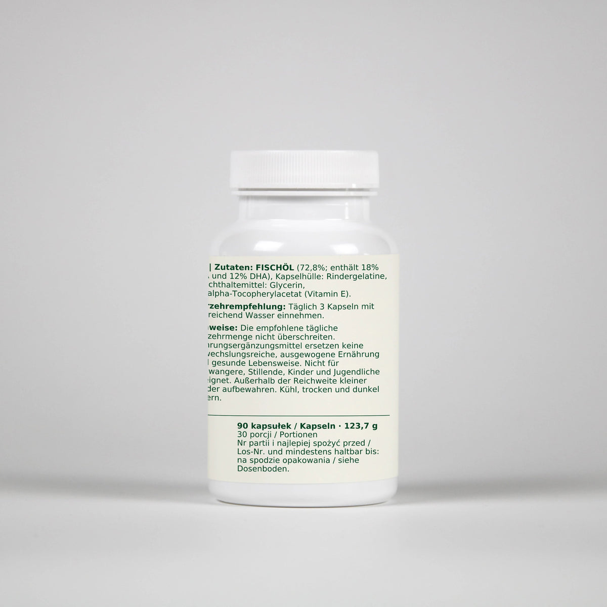 Dobry Rytm Omega-3 + Witamina E – 90 kapsułek