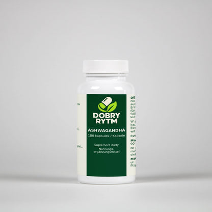Dobry Rytm Ashwagandha 600 mg - 180 kapsułek