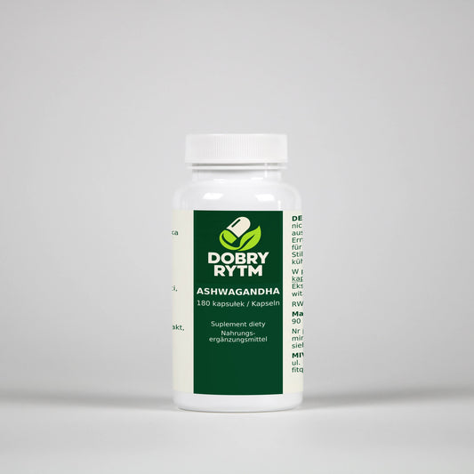 Dobry Rytm Ashwagandha 600 mg - 180 kapsułek