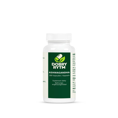 Dobry Rytm Ashwagandha 600 mg - 180 kapsułek