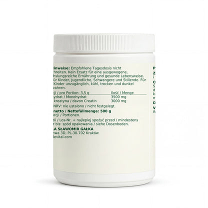 Dobry Rytm Monohydrat kreatyny - 500 g