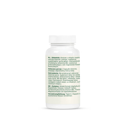 Dobry Rytm Shilajit + Witamina B6 - 60 kapsułek