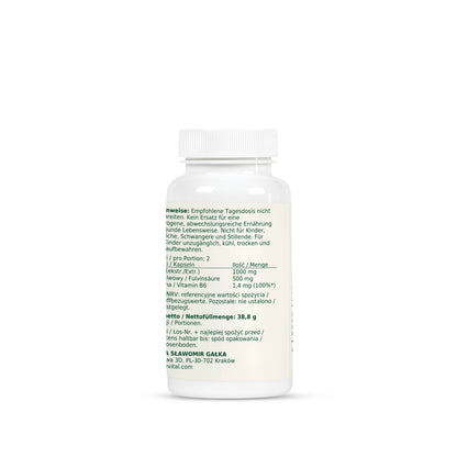 Dobry Rytm Shilajit + Witamina B6 - 60 kapsułek
