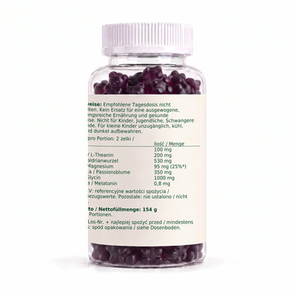 Dobry Rytm Melatonina 0,8 mg + 5-HTP i składniki roślinne - 60 żelków