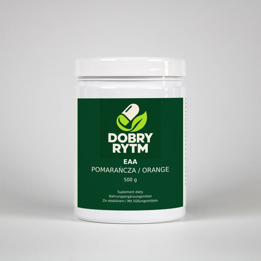 Dobry Rytm EAA - pomarańcza, 500 g