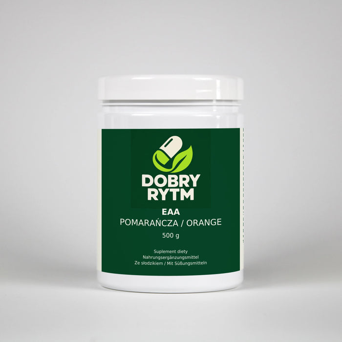 Dobry Rytm EAA - pomarańcza, 500 g