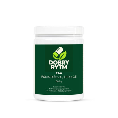 Dobry Rytm EAA - pomarańcza, 500 g