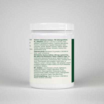 Dobry Rytm Pre-Workout Tropical z kofeiną - 500 g